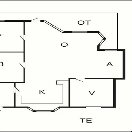別荘 6 Person In Lokken-by Traum